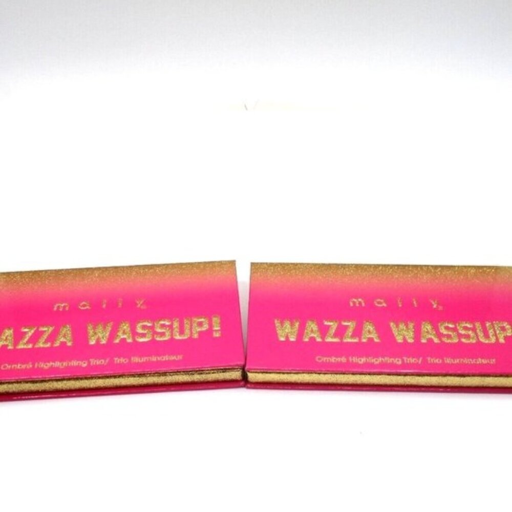 Lot/2 Mally WAZZA WASSUP! Ombre Highlighting Trio - 0.16 oz
